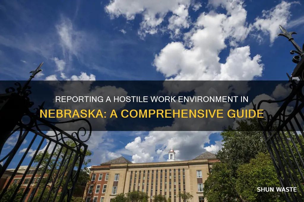 how to report hostile work environment in nebraska