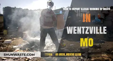 Report Illegal Waste Burning in Wentzville, MO: A Step-by-Step Guide