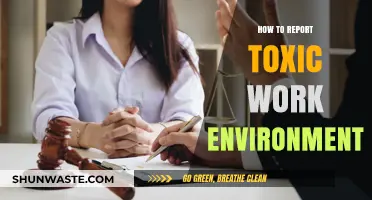 Reporting a Toxic Work Environment: Steps to Protect Yourself and Take Action