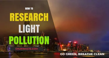 Investigating Light Pollution: Research Methods Explained