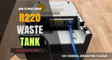 Epson R220 Waste Tank Reset Guide: Quick and Easy Steps