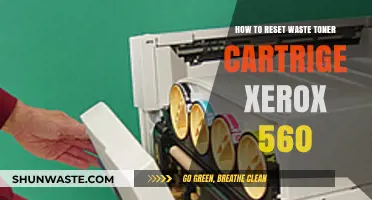 Resetting Your Xerox 560 Waste Toner Cartridge: A Step-by-Step Guide