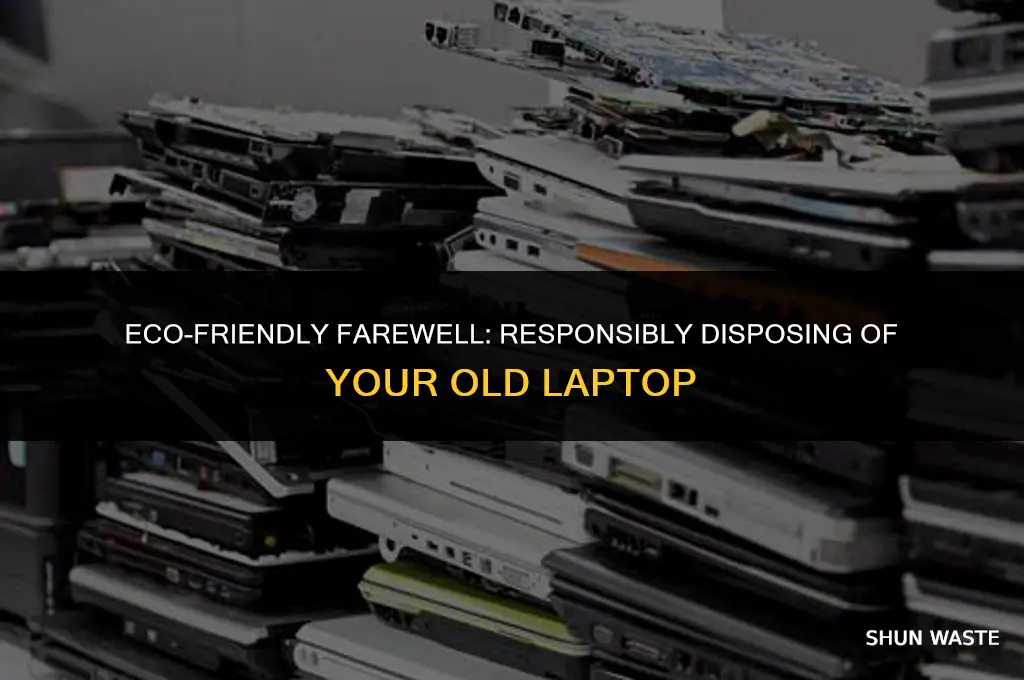 how to responsibly dispose of a laptop e waste
