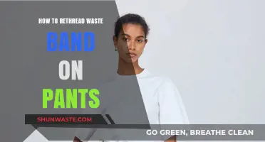Quick Guide to Rethreading a Waistband on Your Pants