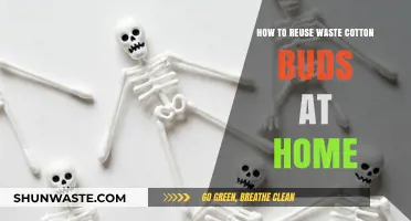 Creative Ways to Reuse Waste Cotton Buds at Home Easily