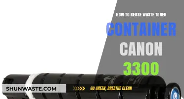 Eco-Friendly Tips: Reusing Canon 3300 Waste Toner Containers Creatively