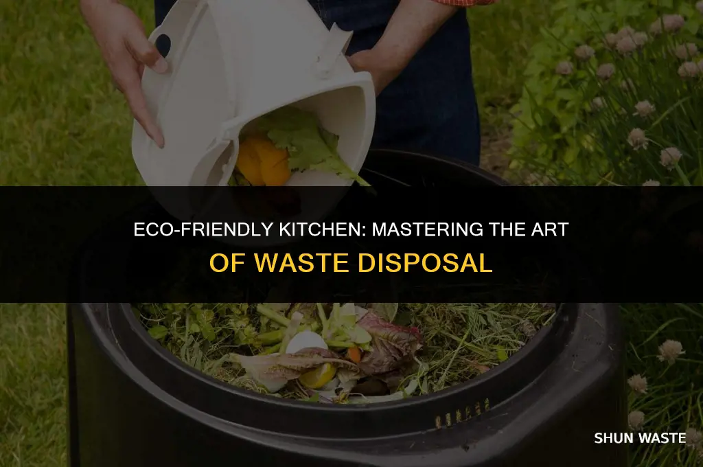 how to safely dispose kitchen waste