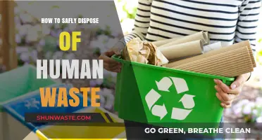 Eco-Friendly Solutions: Safely Disposing of Human Waste