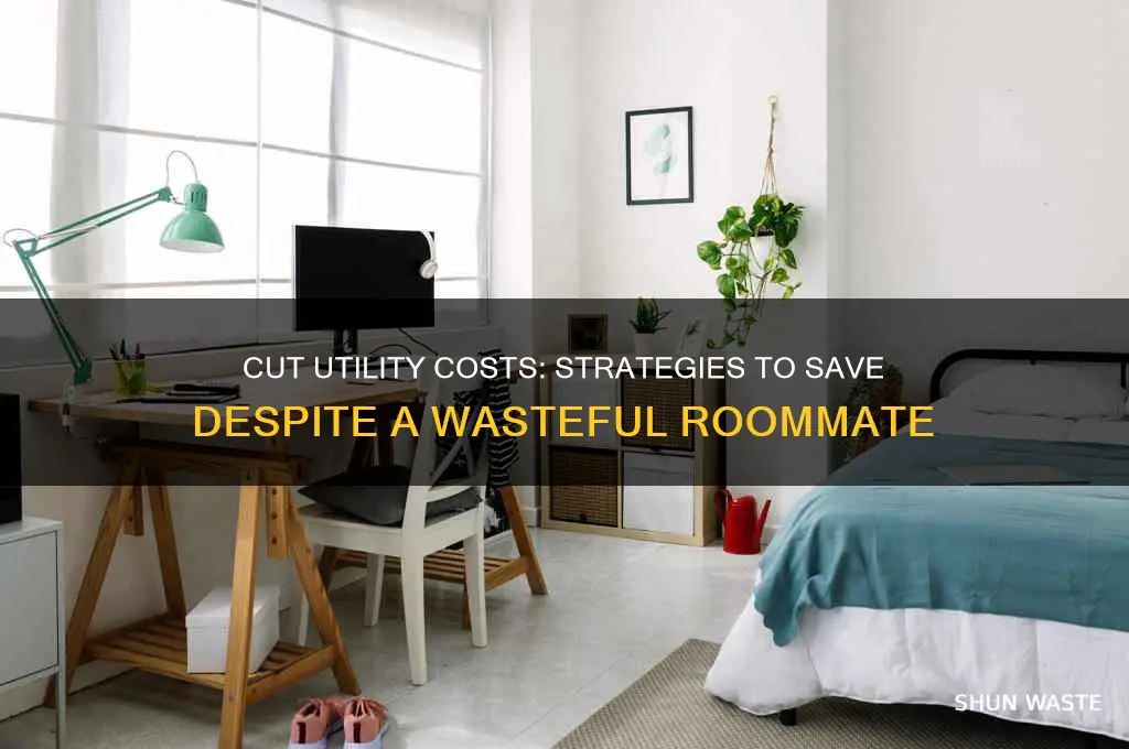 how to save money on utilities with wasteful roommate