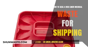 Securely Seal Red Liner Medical Waste for Safe Shipping: A Guide