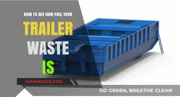 Check Trailer Waste Levels: Easy Steps to Monitor Tank Fullness