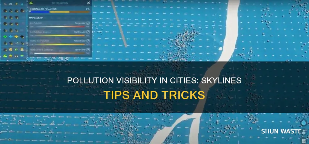 how to see pollution in cities skylines