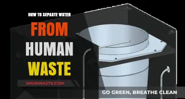 Effective Methods to Separate Water from Human Waste for Reuse