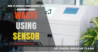 Smart Waste Sorting: Sensor-Based Biodegradable and Nonbiodegradable Separation Guide