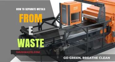 Efficient Methods to Extract and Separate Metals from E-Waste