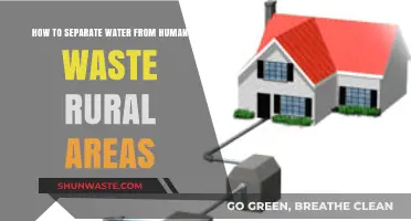 Efficient Methods to Separate Water from Human Waste in Rural Areas