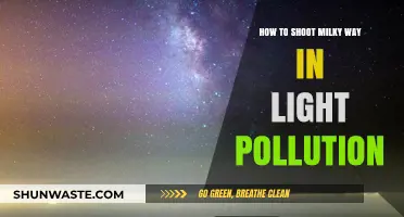 Capturing the Milky Way: Overcoming Light Pollution