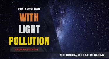 Shooting Stars Despite Light Pollution