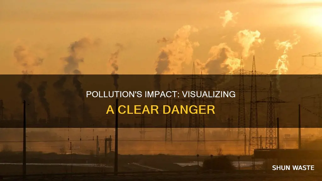 how to show pollution