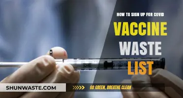 Join the COVID Vaccine Waste List: A Step-by-Step Sign-Up Guide