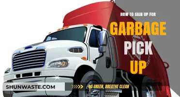 Easy Steps to Sign Up for Garbage Pick Up in Your Area