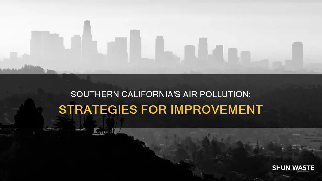 how to siminsh air pollution in sounthern california