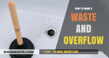 Mastering Drain Cleaning: How to Snake a Waste and Overflow
