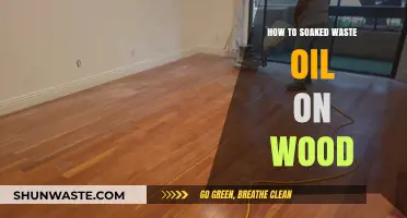 Effective Methods to Absorb and Clean Waste Oil Spills on Wood Surfaces