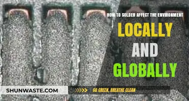 Soldering's Environmental Impact: Local and Global Consequences Explained
