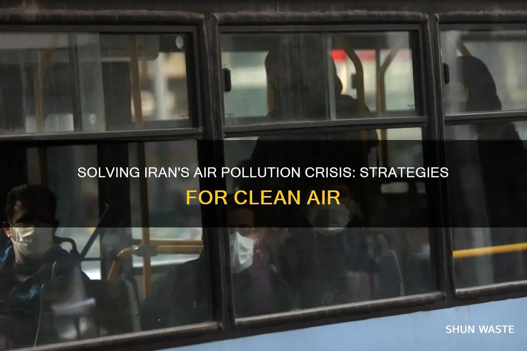 how to solve air pollution in iran