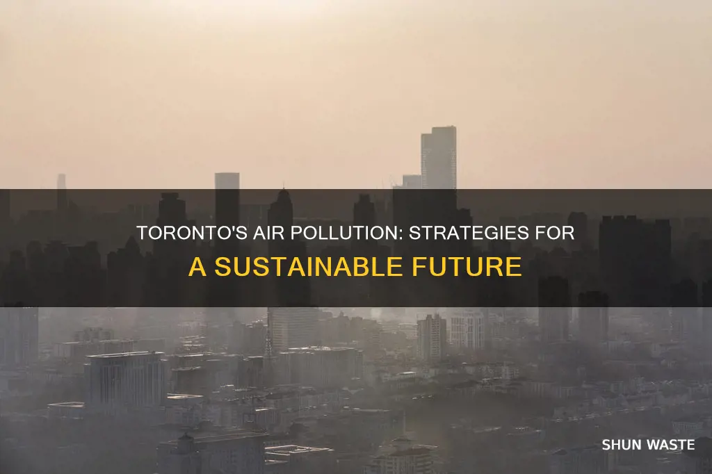 how to solve air pollution in toronto