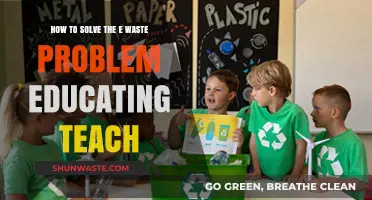 Educating Teachers to Tackle E-Waste: A Sustainable Solution