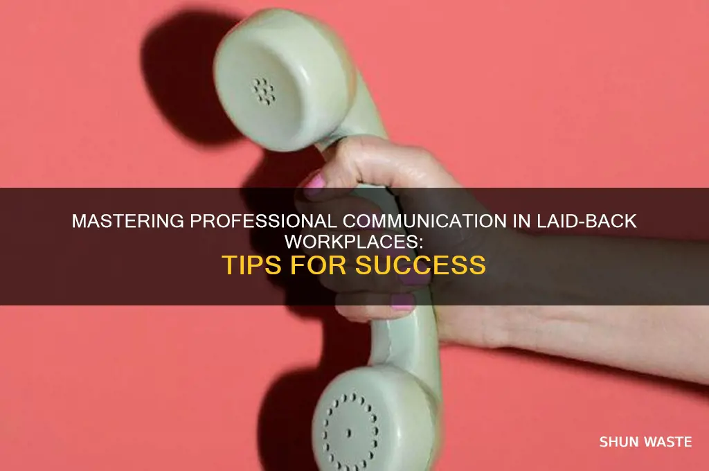how to speak professionally in a casual work environment