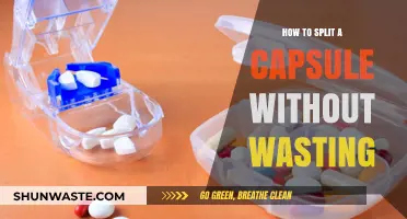 Efficient Capsule Splitting: Tips to Save Medication and Avoid Waste