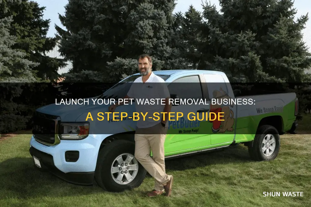 how to start a pet waste pick up service