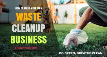 Launch Your Profitable Pet Yard Waste Cleanup Business: A Step-by-Step Guide