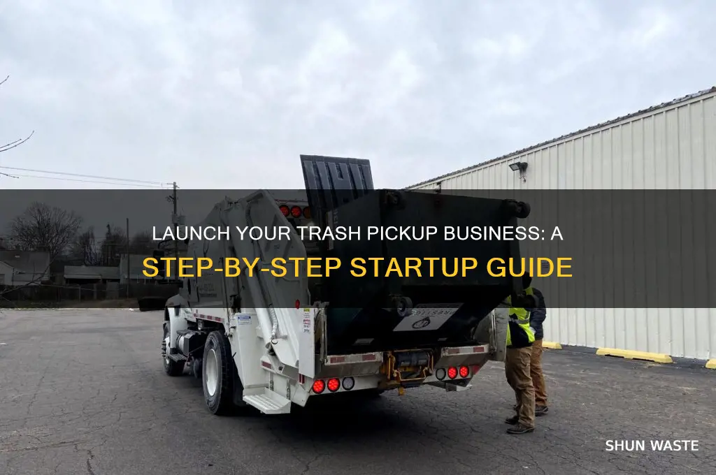 how to start a trash pickup service