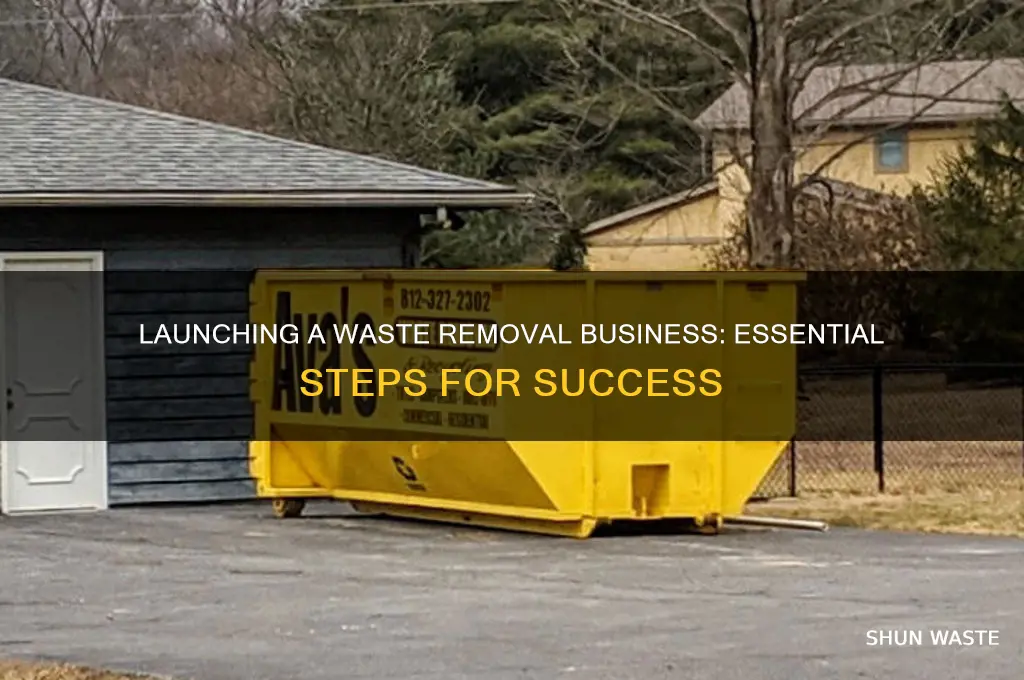 how to start a waste removal company