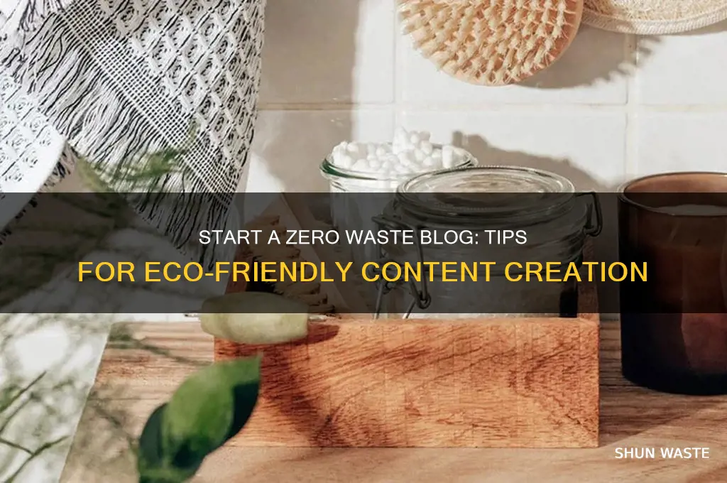 how to start a zero waste blog