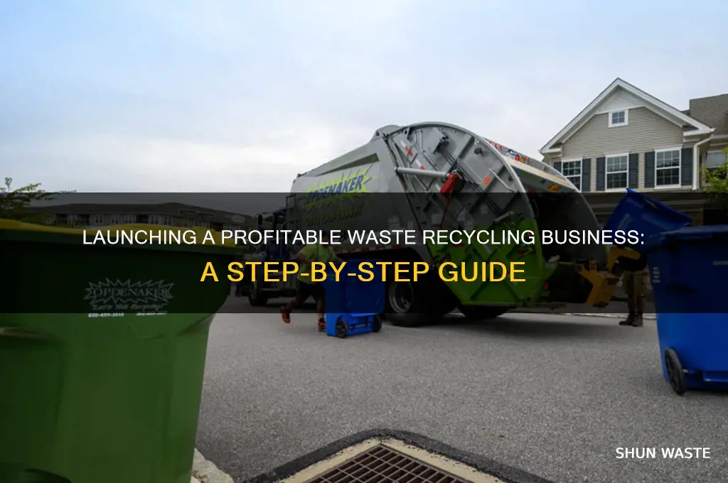 how to start ae waste recycling business