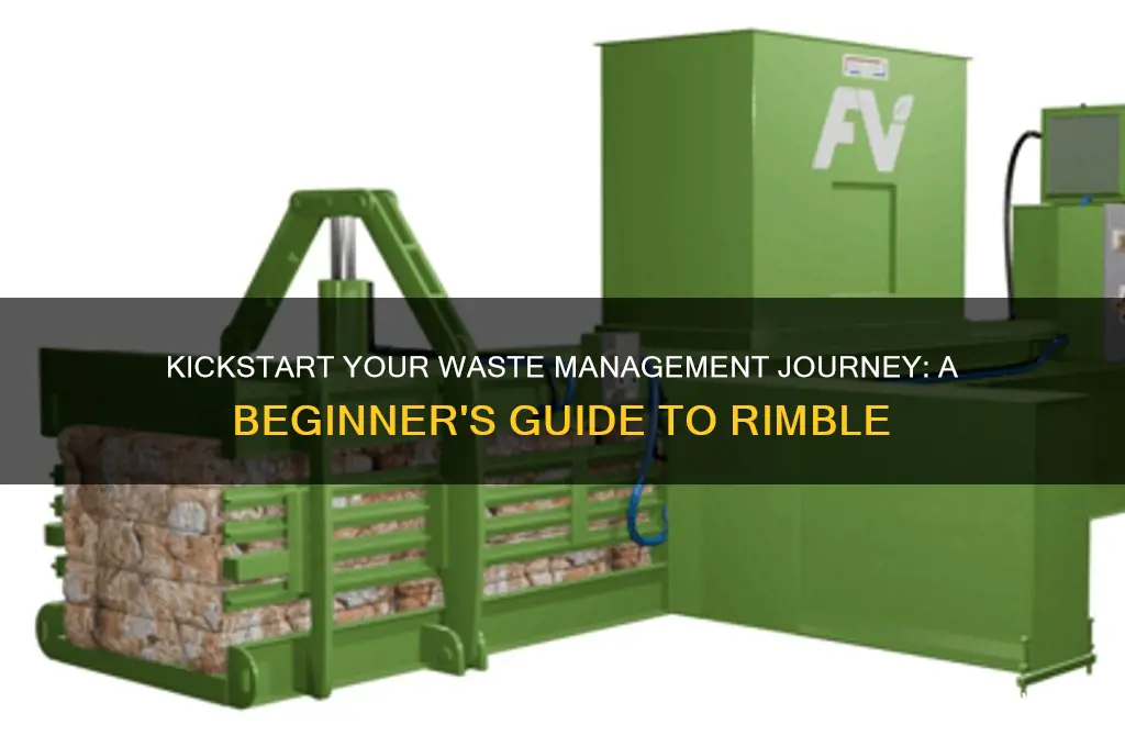 how to start rrrimble in the waste