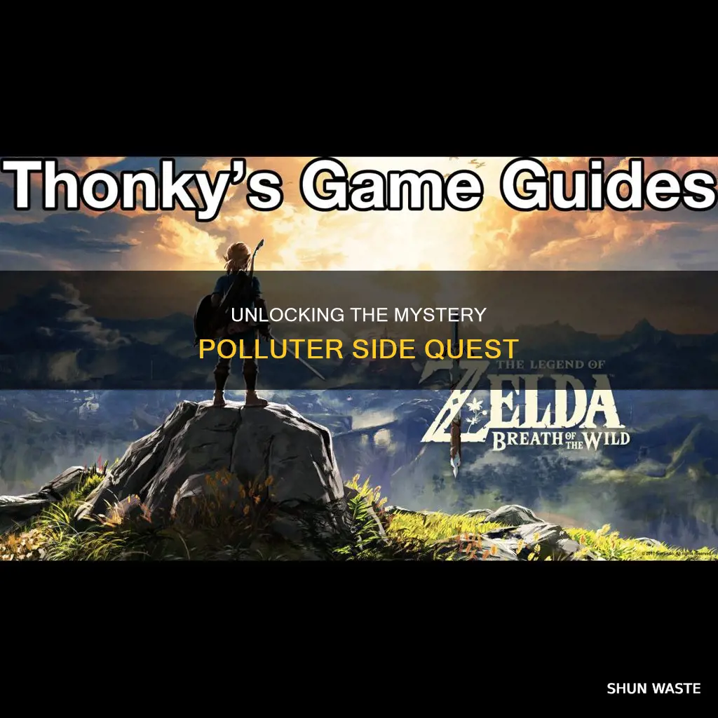 how to start the side quest the mystery polluter