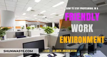 Balancing Friendliness and Professionalism: Tips for a Harmonious Workplace