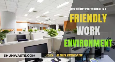 Balancing Friendliness and Professionalism: Tips for a Harmonious Workplace