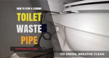 Quick Fixes to Stop a Leaking Toilet Waste Pipe