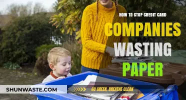 Cut the Clutter: Stop Credit Card Companies' Paper Waste Now