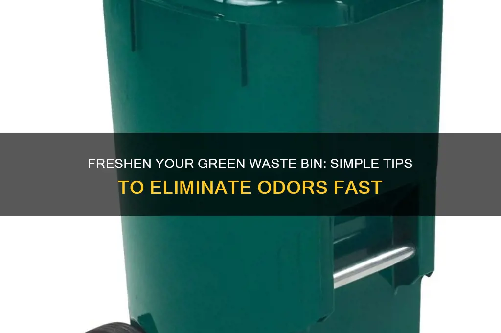 how to stop green waste bin smelling