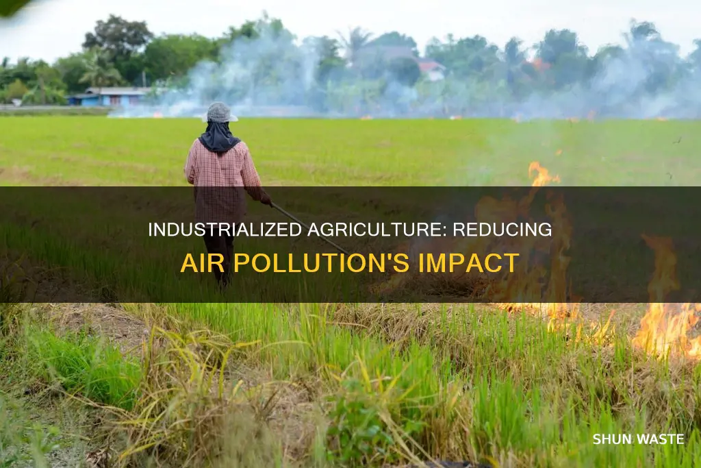 how to stop industrialized agriculture air pollution
