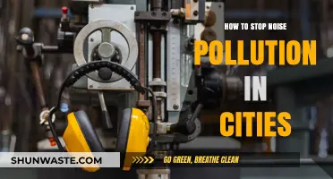 Silence the City: Strategies to Stop Noise Pollution