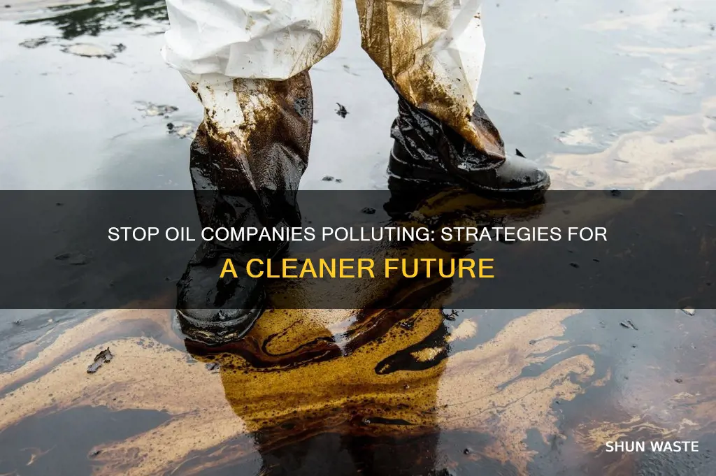 how to stop oil companies from polluting